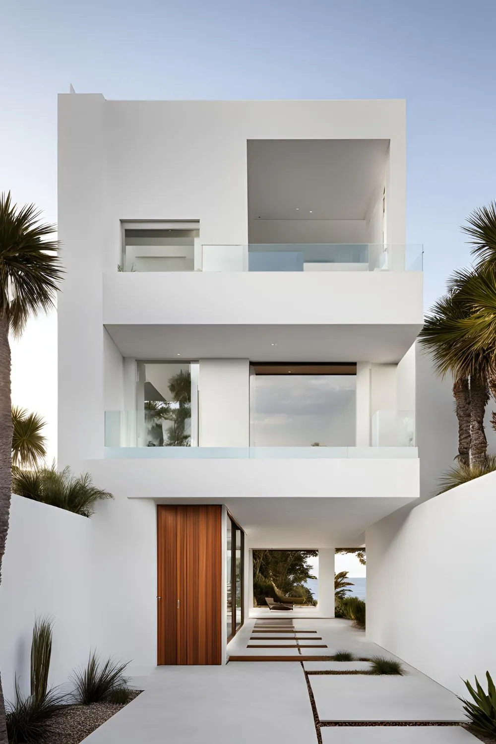 White Stucco Walls