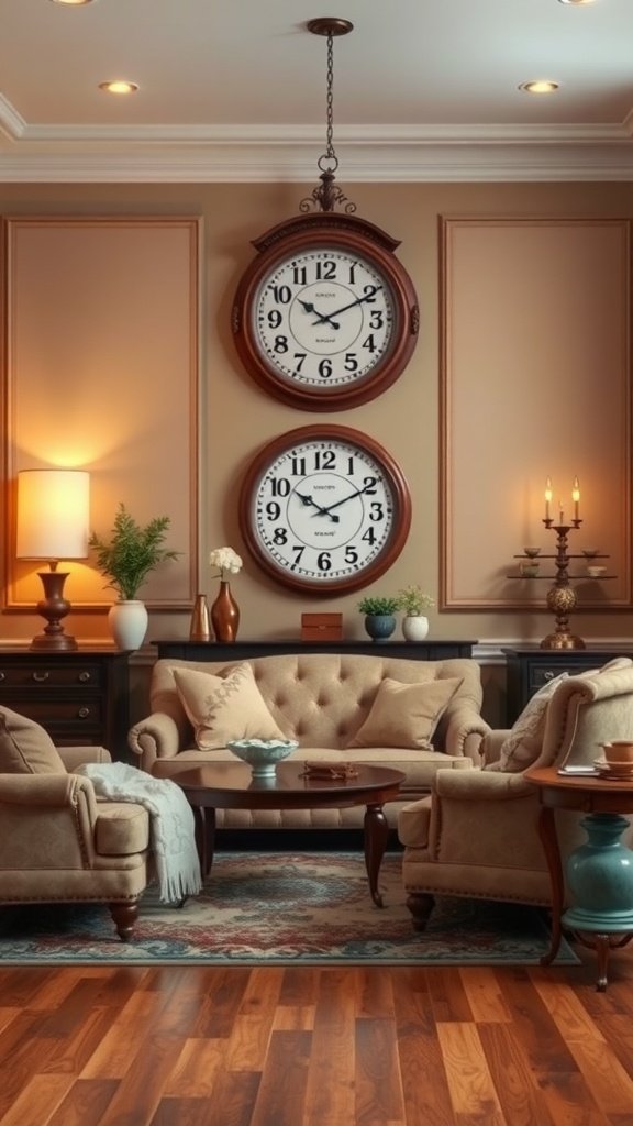 18 antique clocks