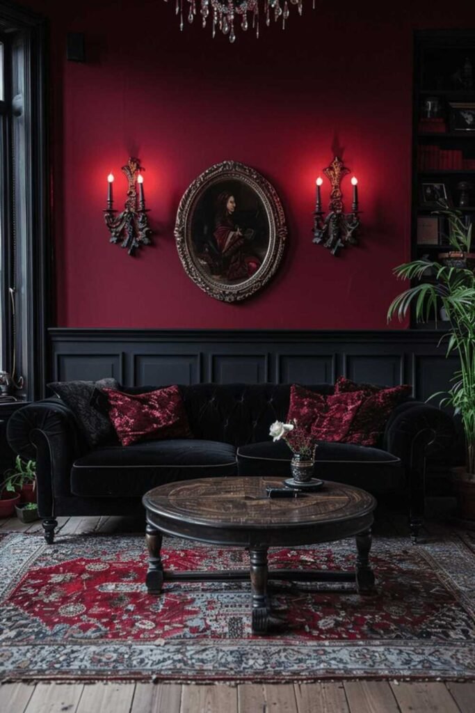 1 dark victorian walls