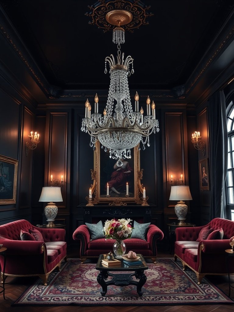 3 crystal chandelier