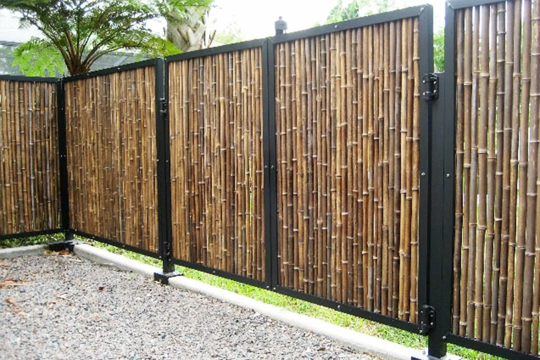 Bamboo Screen Fence