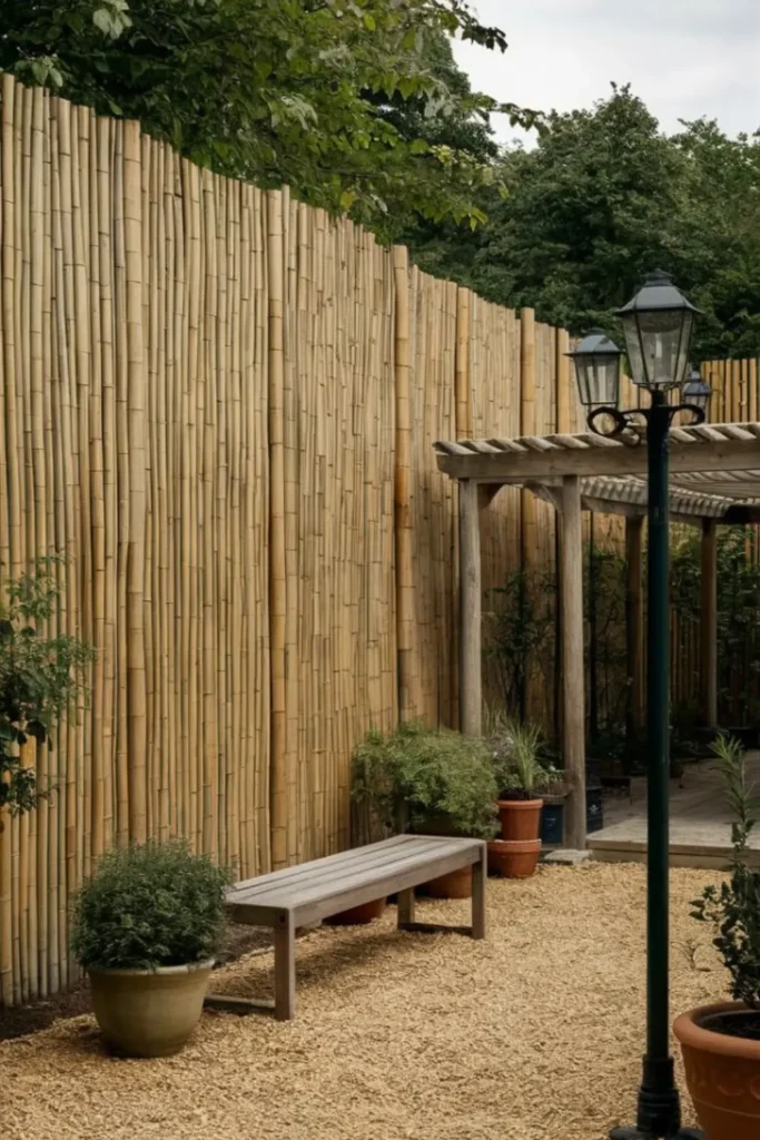 Bamboo Screen Fencing