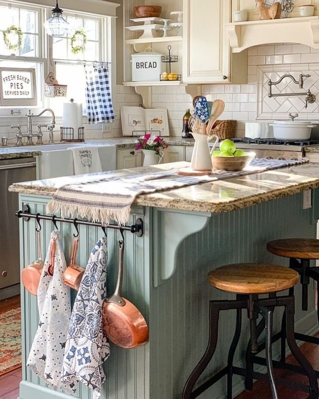 Beadboard Details Farmhouse Kitchens