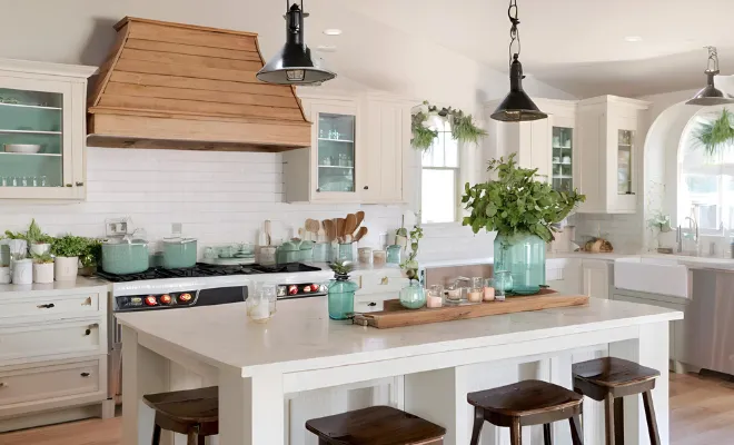 Coastal Farmhouse Kitchens Ideas