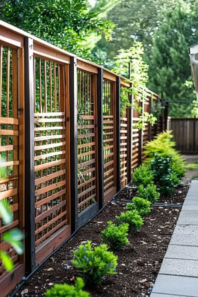 Composite Wood Privacy Walls