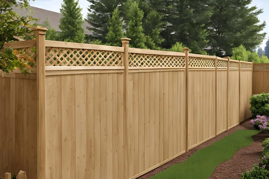 Decorative Panel Insert Fence