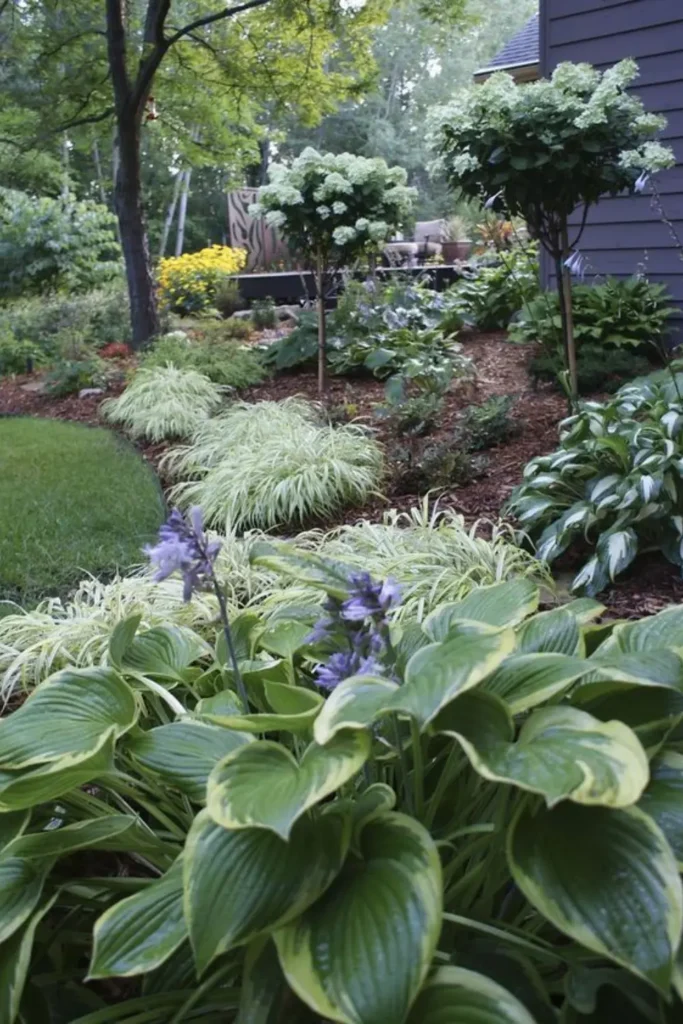 Formal Shade Garden