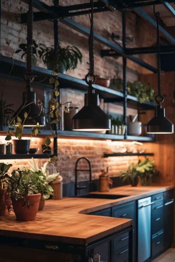 Industrial Metal Shelving