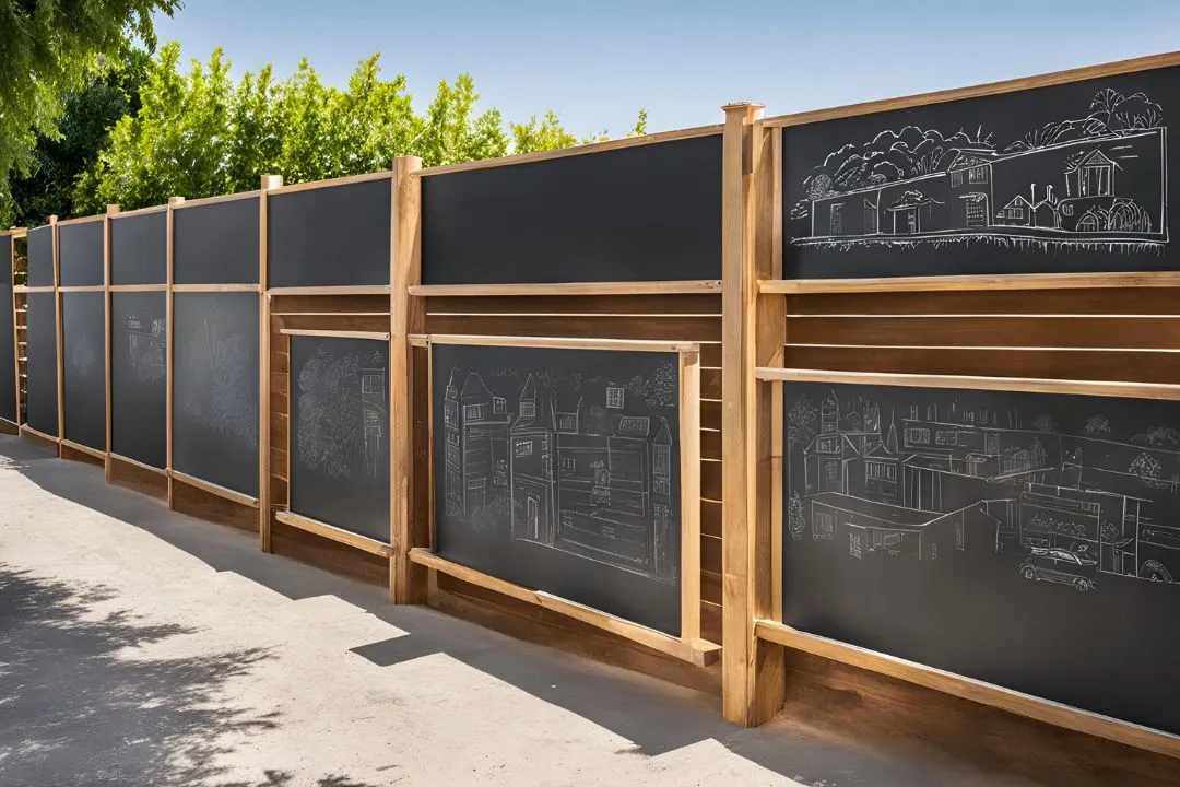 Interactive Chalkboard Sections
