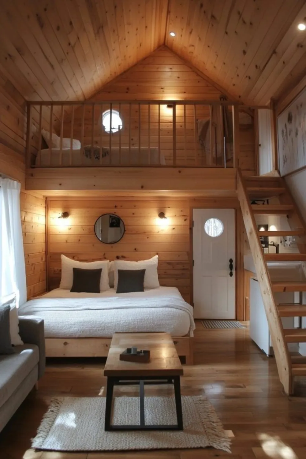Minimalist Zen Loft Bedroom Design