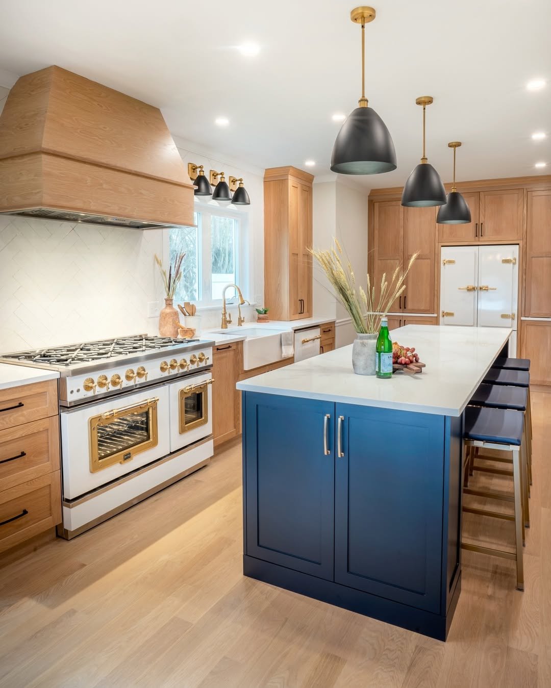 Modern Traditional kitchen Transitional Tile Work