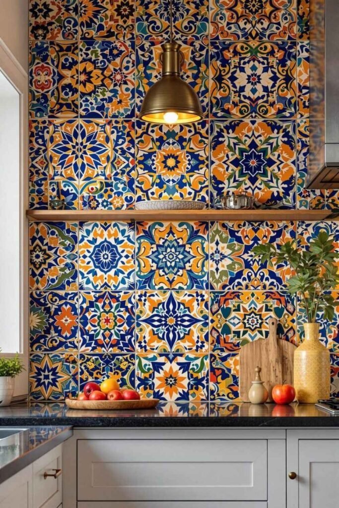Moroccan Tile Backsplash