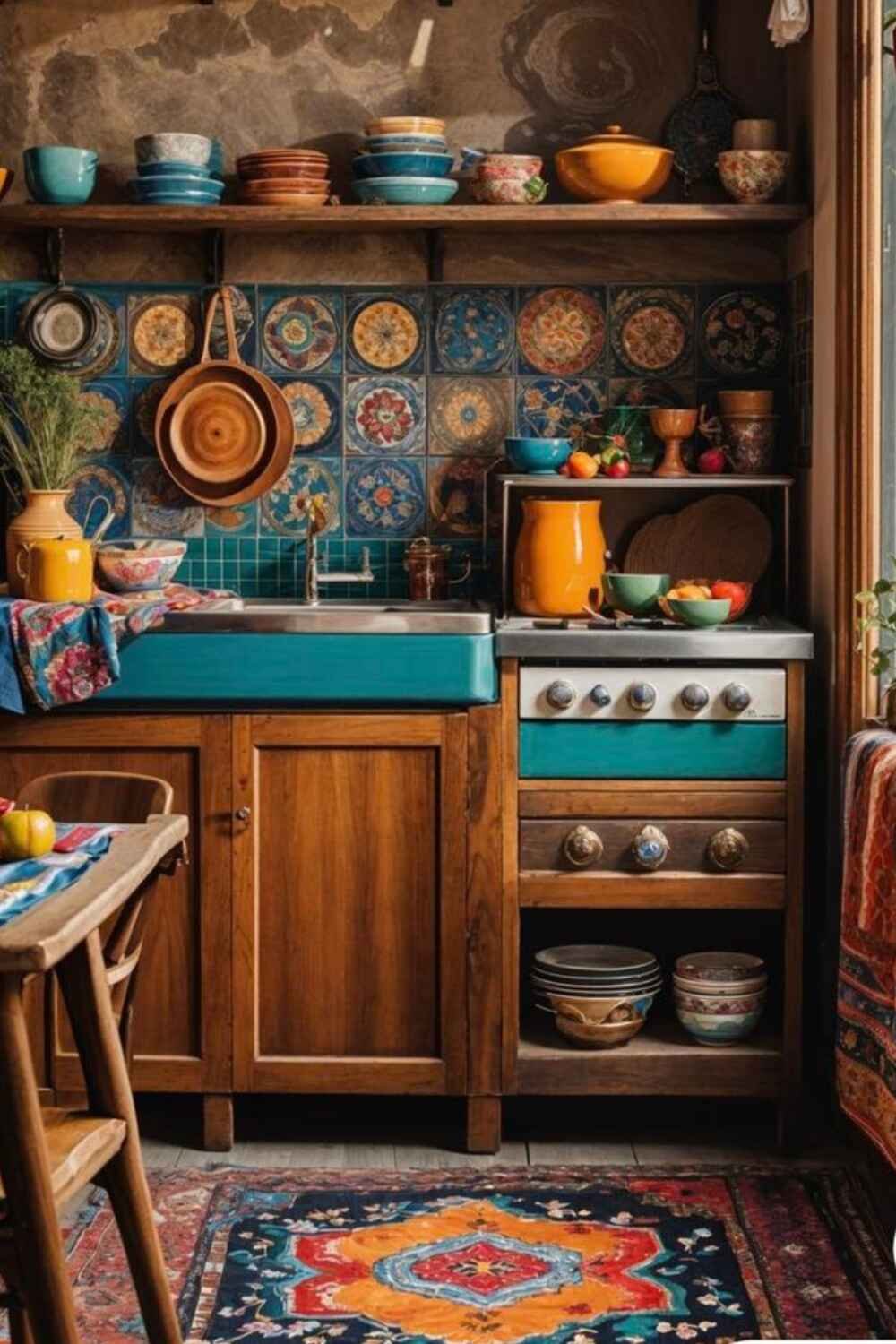 20 Hippie Kitchen Ideas That'll Make Your Friends Say “Wow”!