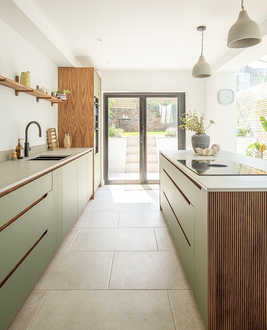 Natural Stone Flooring Farmhouse Kitchens