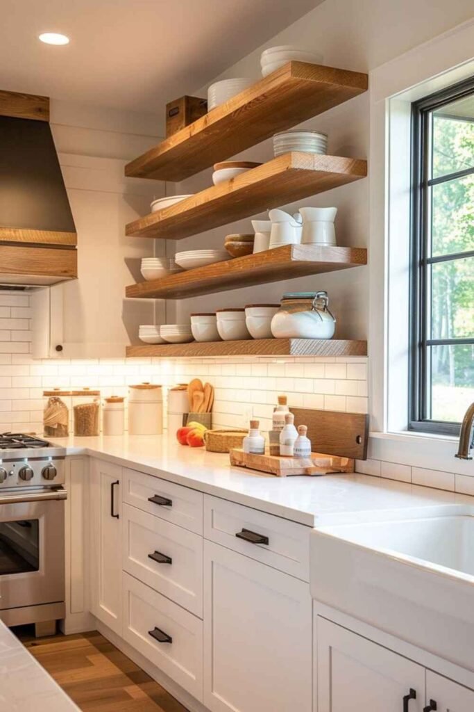 Open Shelving Magic