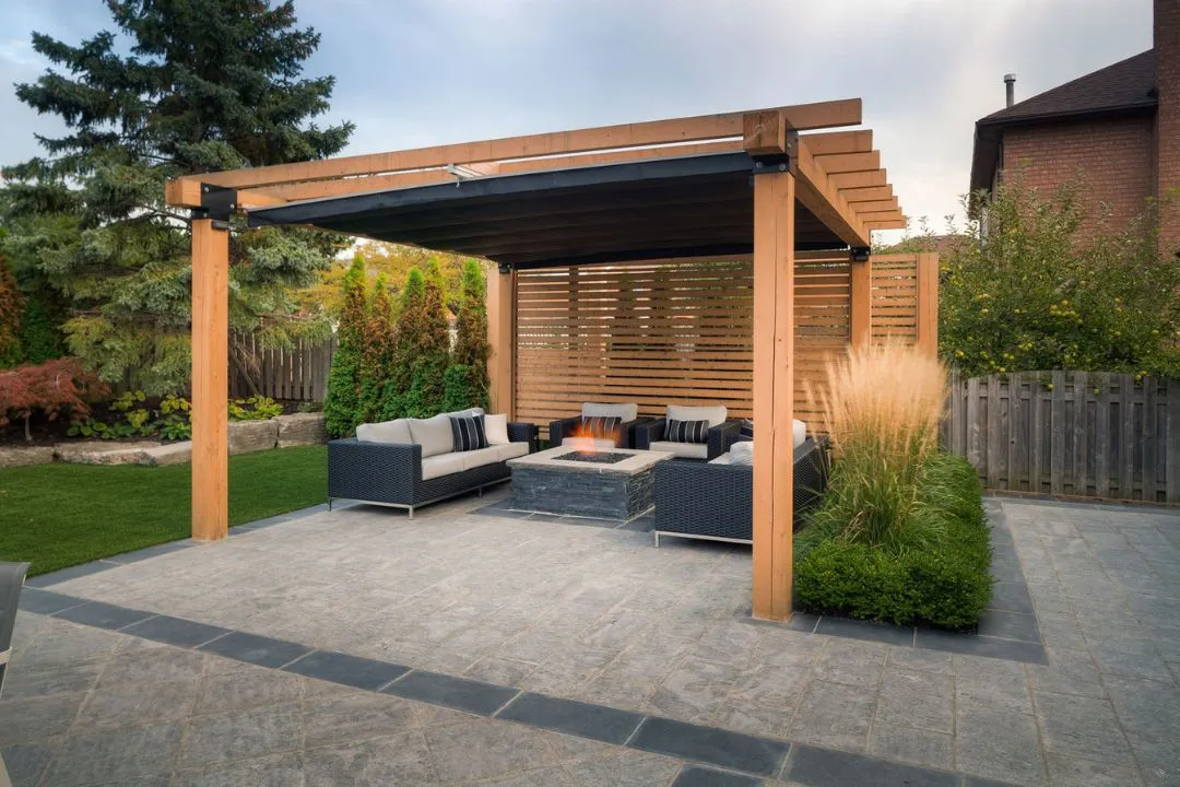 Privacy Pergola
