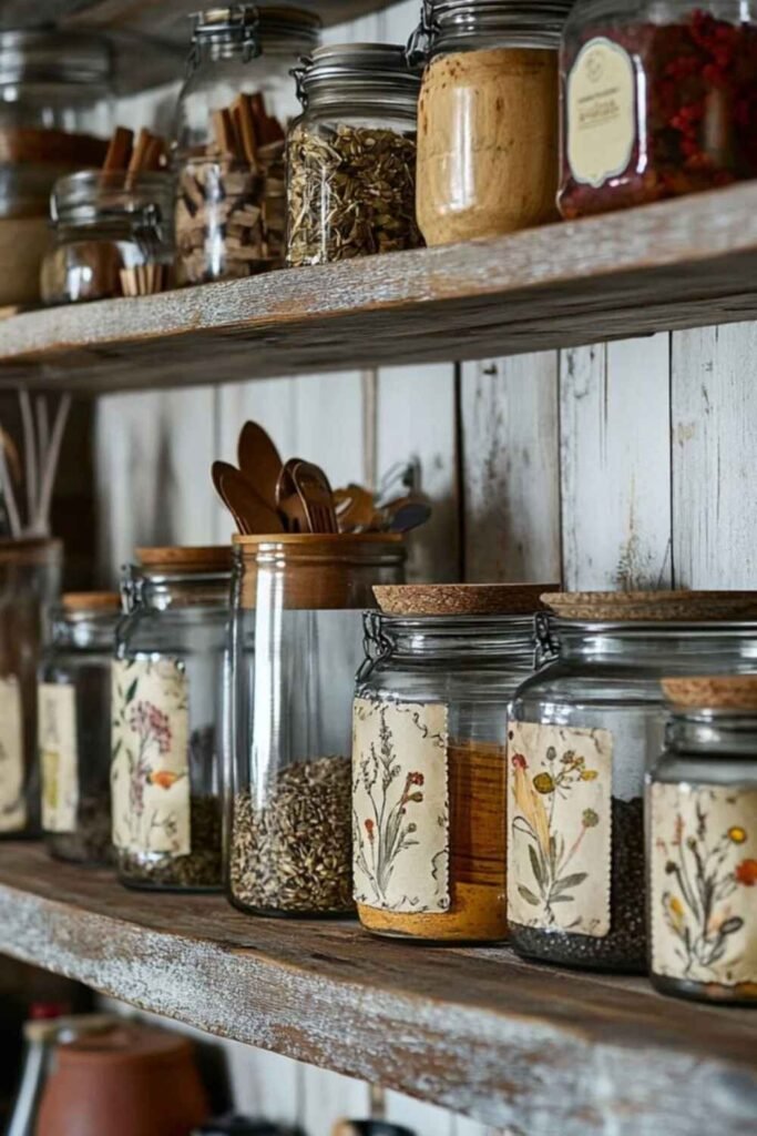 Recycled Glass Jars
