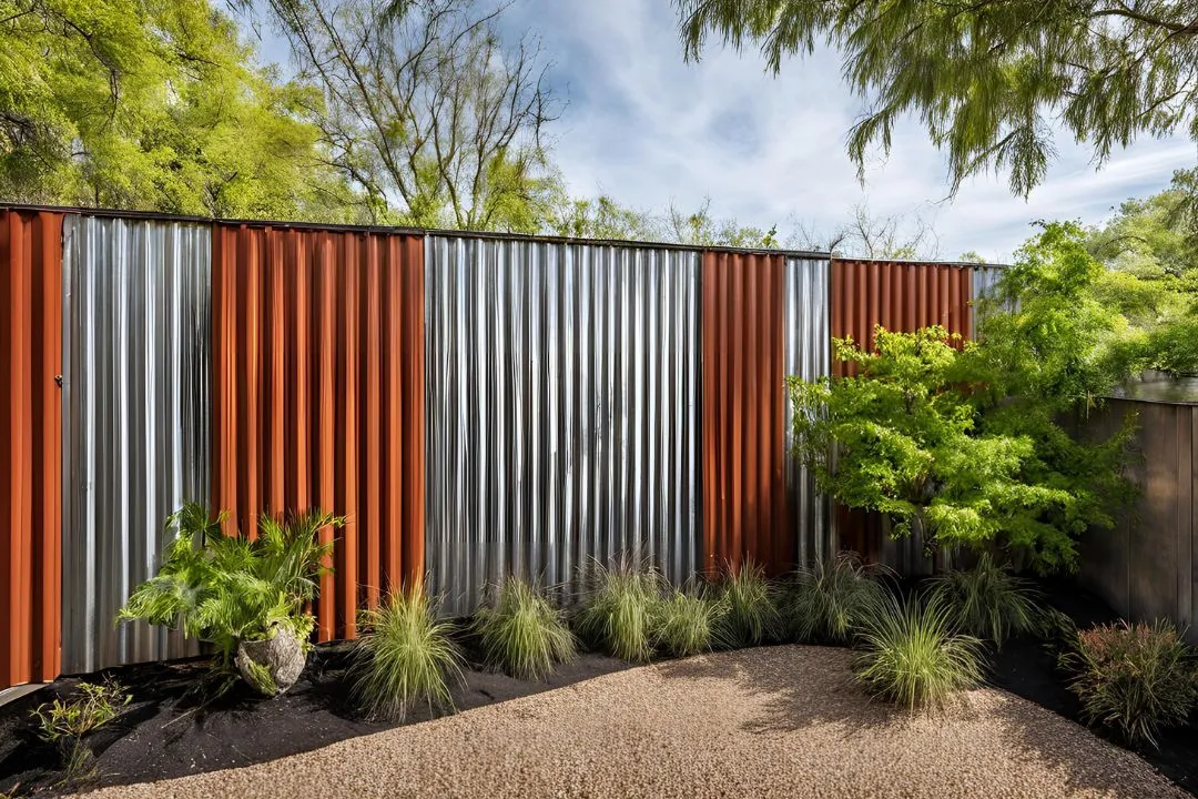 Repurposed Corrugated Metal