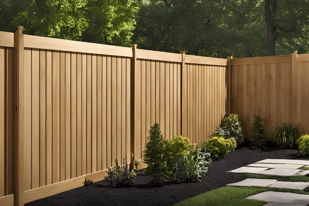 Shadow Box Privacy Fence