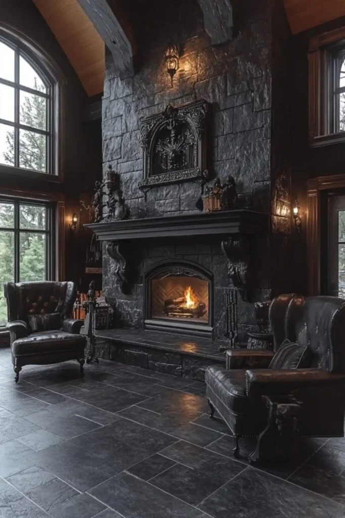 Statement Fireplace