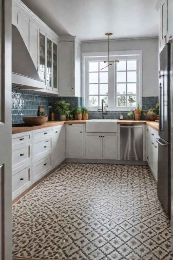 Transitional Tile Work