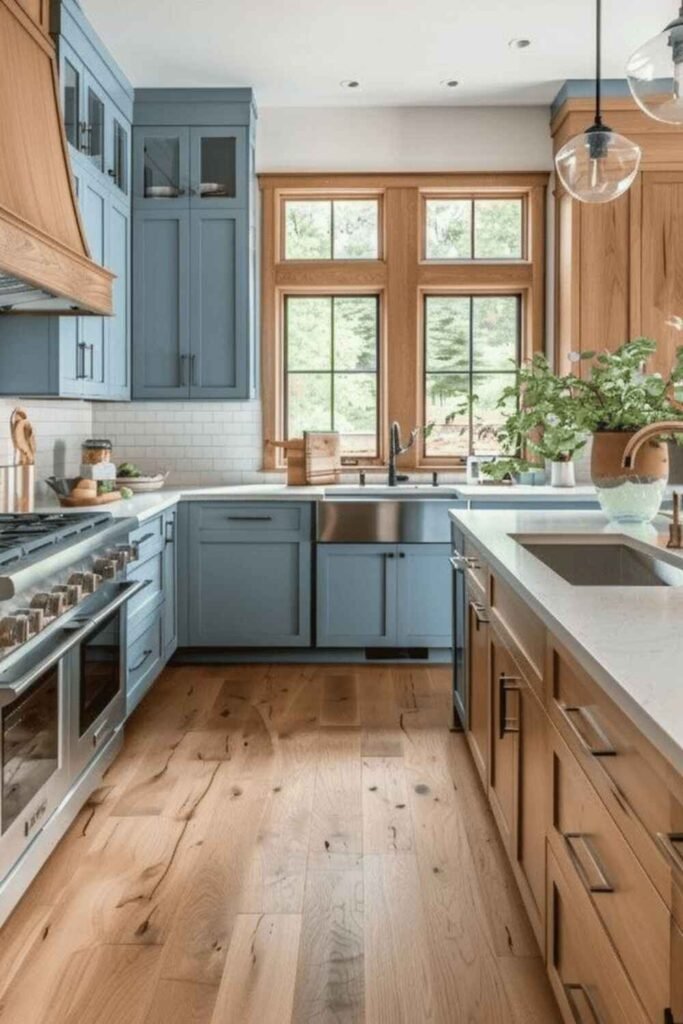 Two Tone Cabinets 1