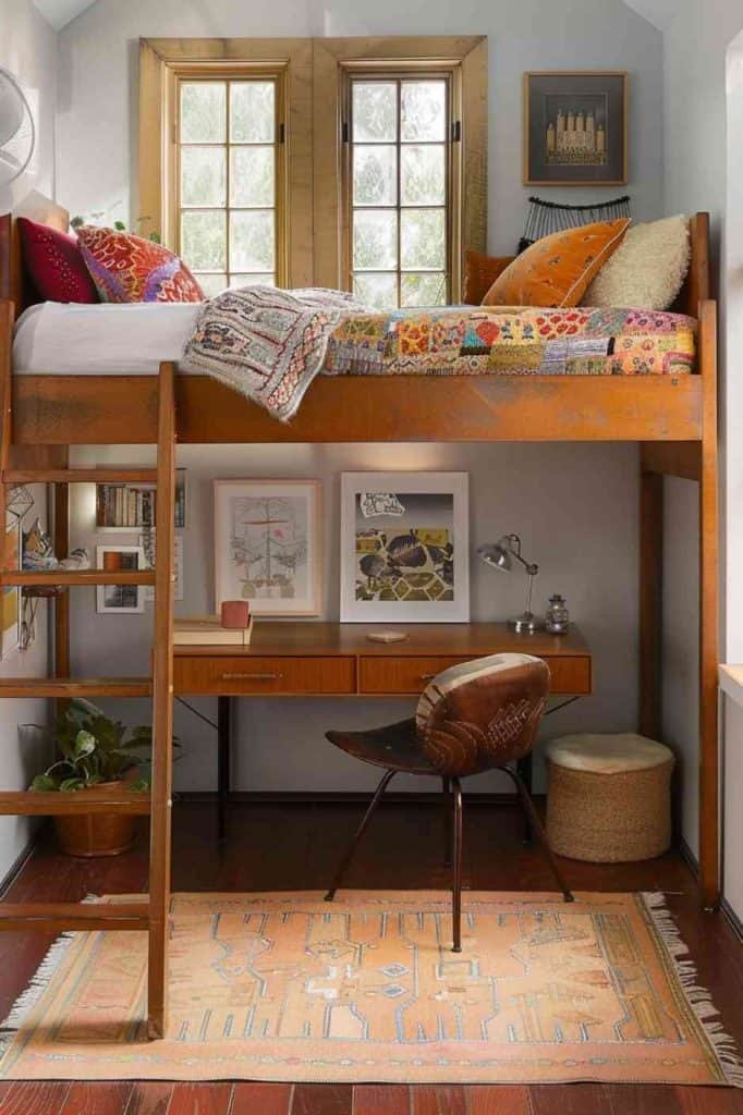 Vintage DIY Loft Bed Ideas
