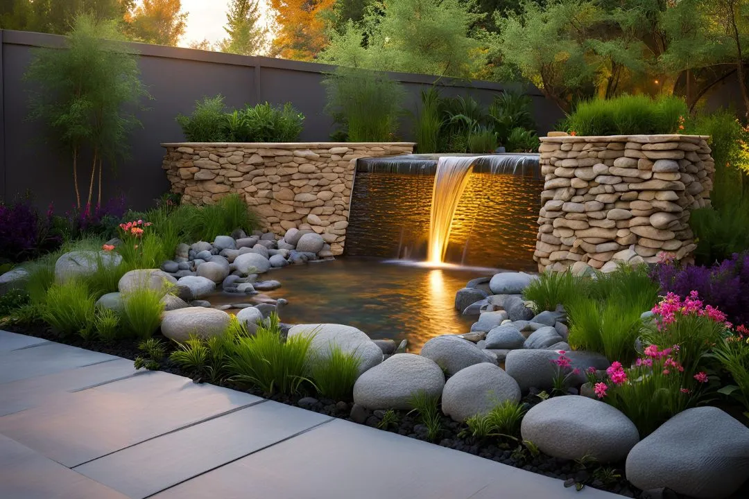 Water Feature Wall