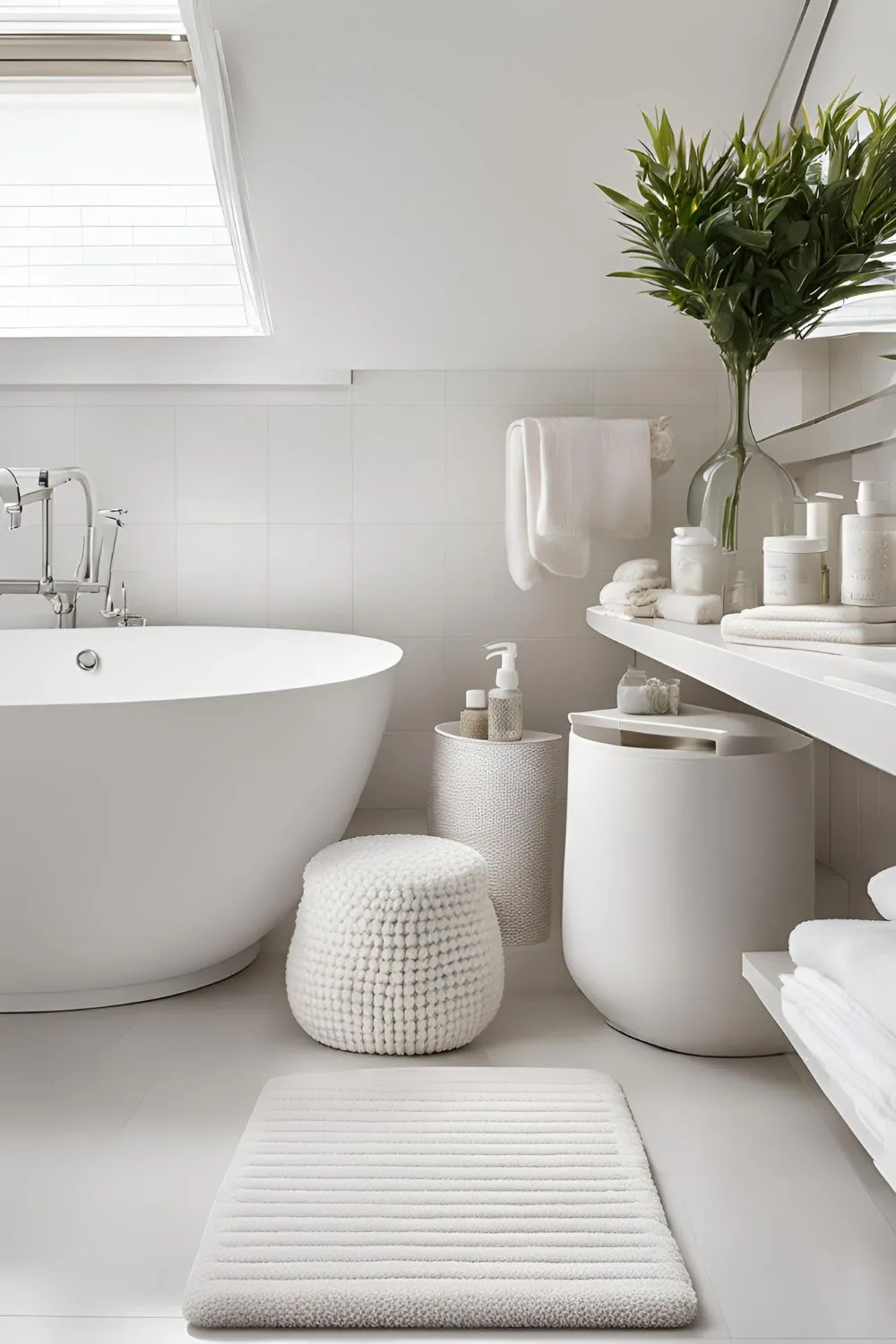 White Accessories for a Cohesive Look