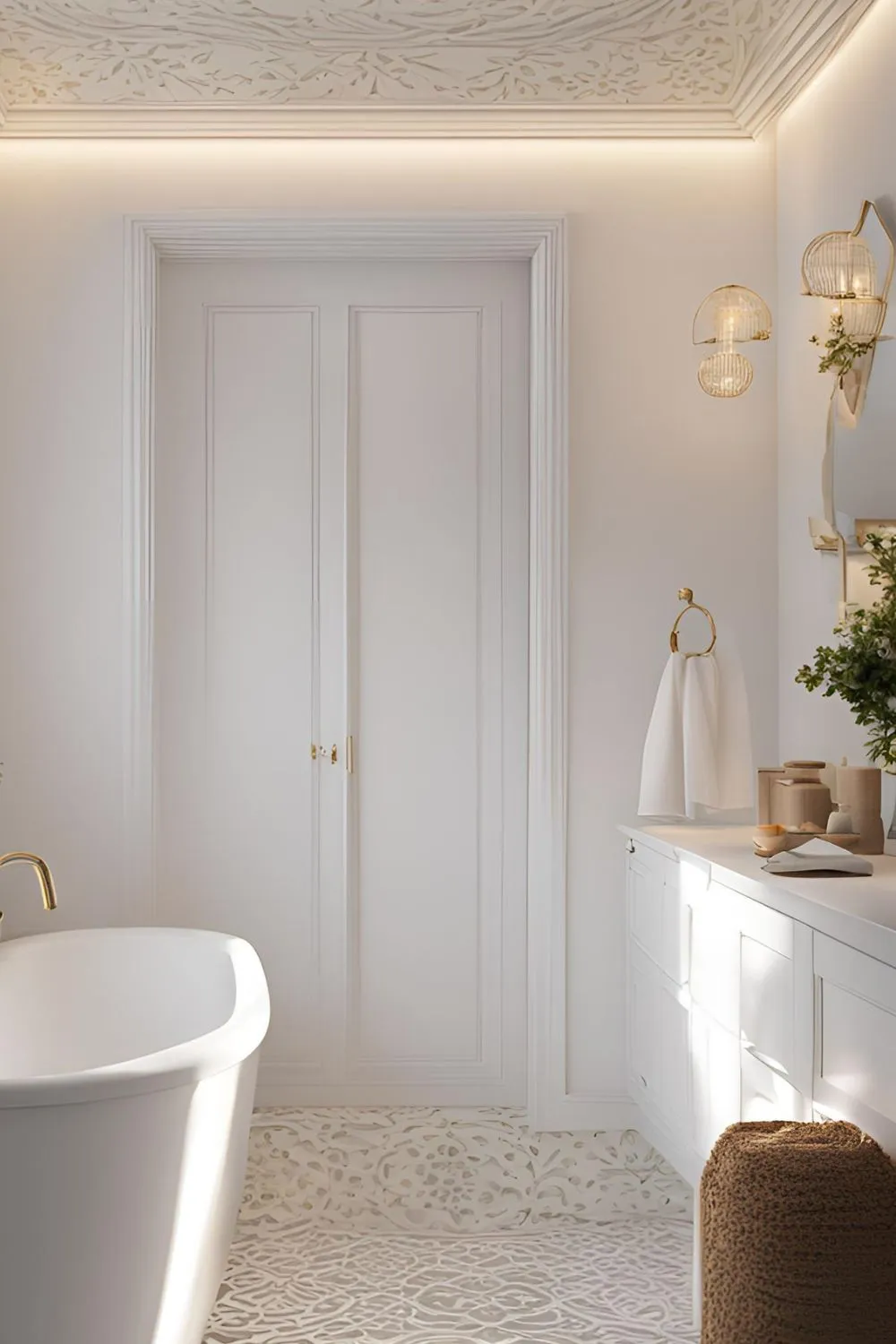 White Wall Paint Techniques