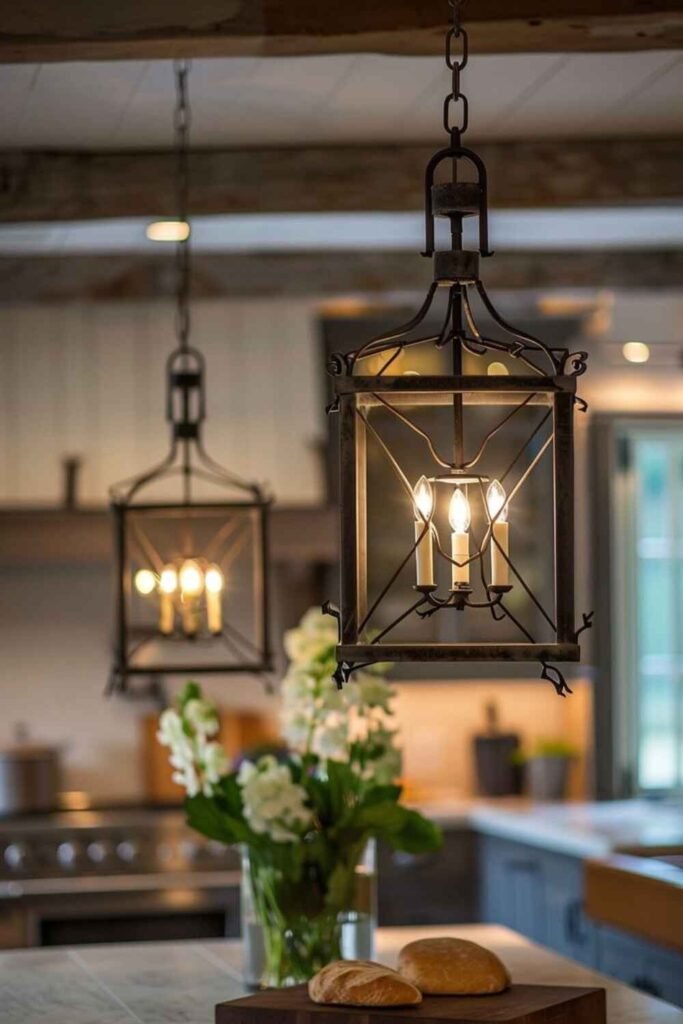 Wrought Iron Light Fixtures