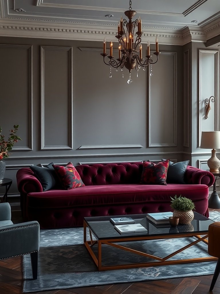 This image has an empty alt attribute; its file name is 1_velvet_statement_sofa.jpg