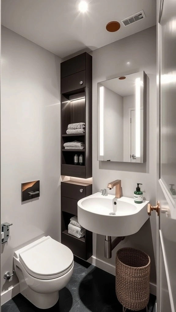 10 powder room configuration