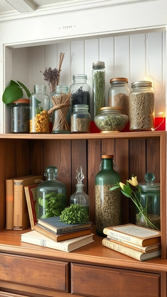 11 dried herb collections