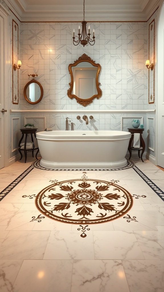 French-InspiredP arisian Bathroom