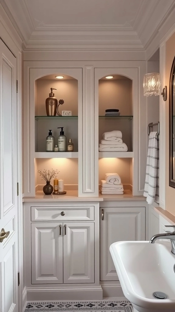 13 recessed cabinet storage 1