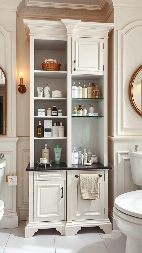 15 vanity tower storage 1