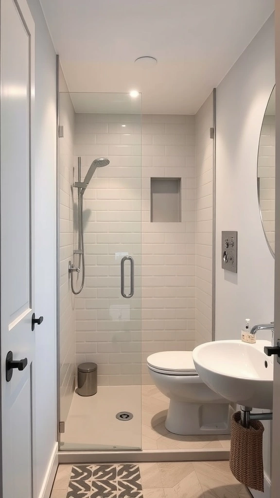 3 compact three quarter bath