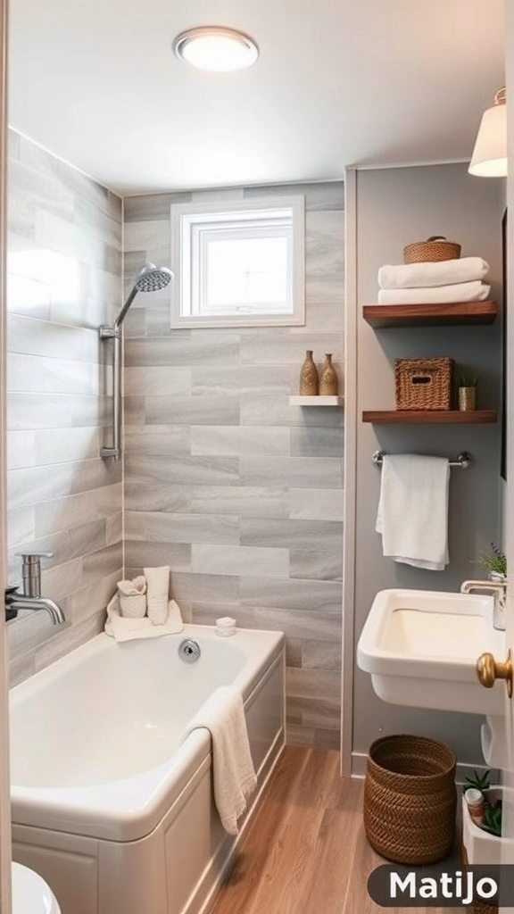 4 full bath with tub shower combo
