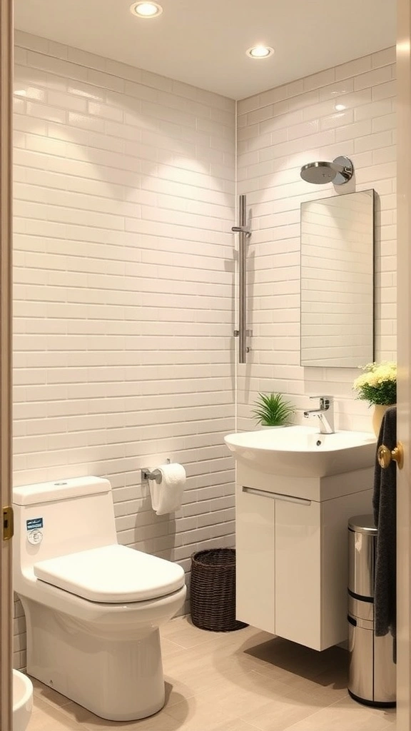 6 space saving corner layout