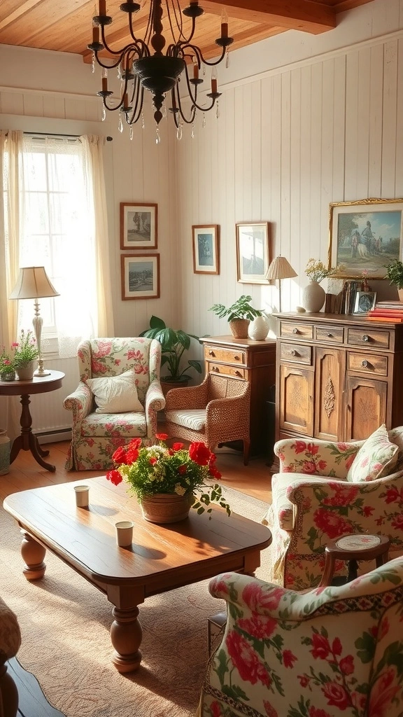 6 vintage furniture pieces 1