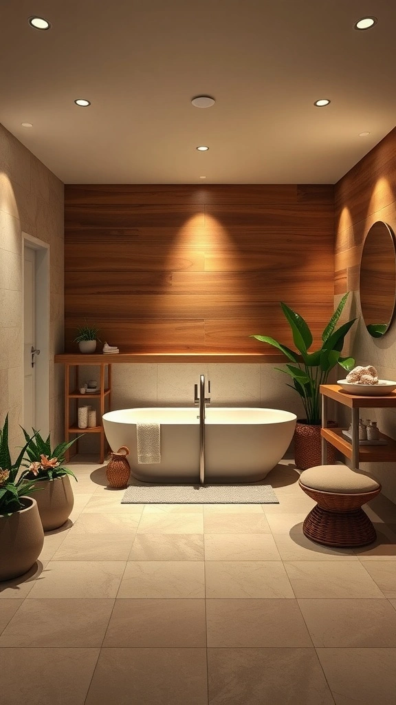 9 luxury spa inspired layout
