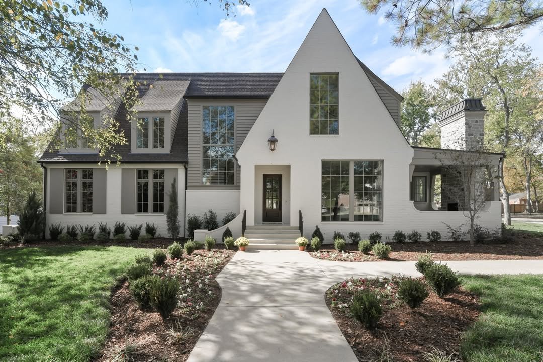Large Windows Modern Craftsman House