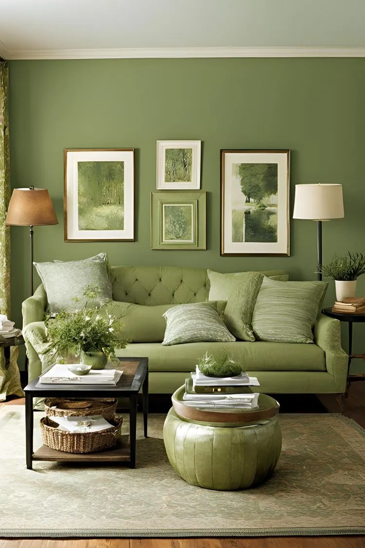 Paint the Walls Sage Green