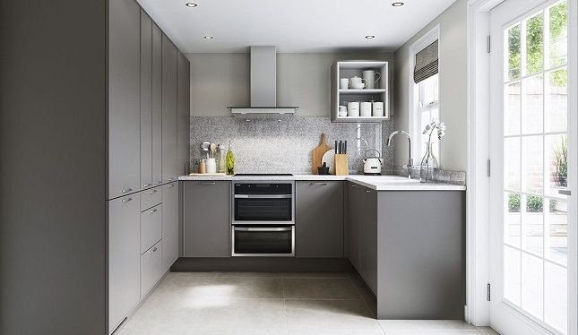 U shaped Kitchen Design