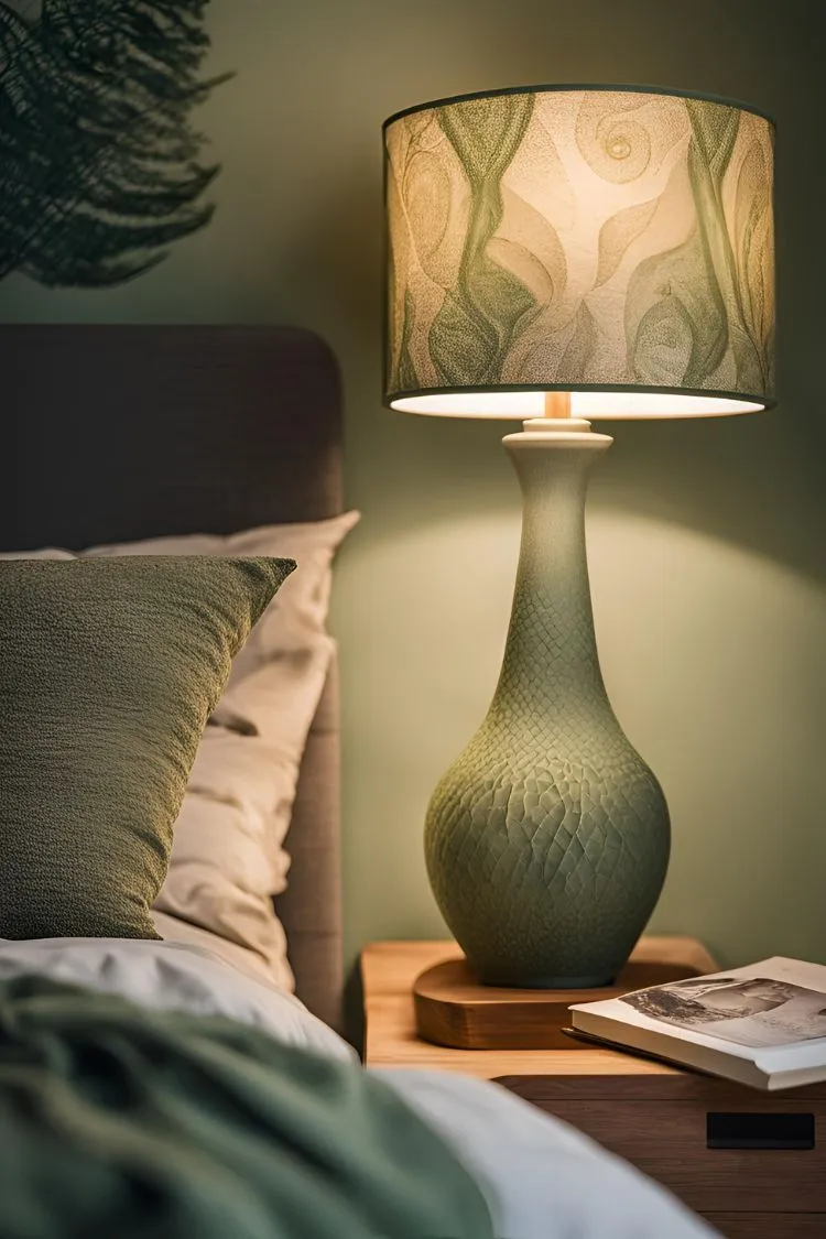 Use Sage Green Lamp Shades