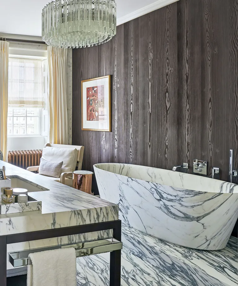 parisian bathroom design