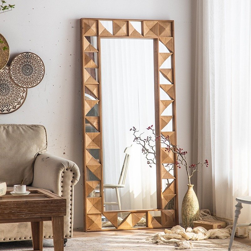 Minimalistic For Clean Look Mirror Foyer Mirror