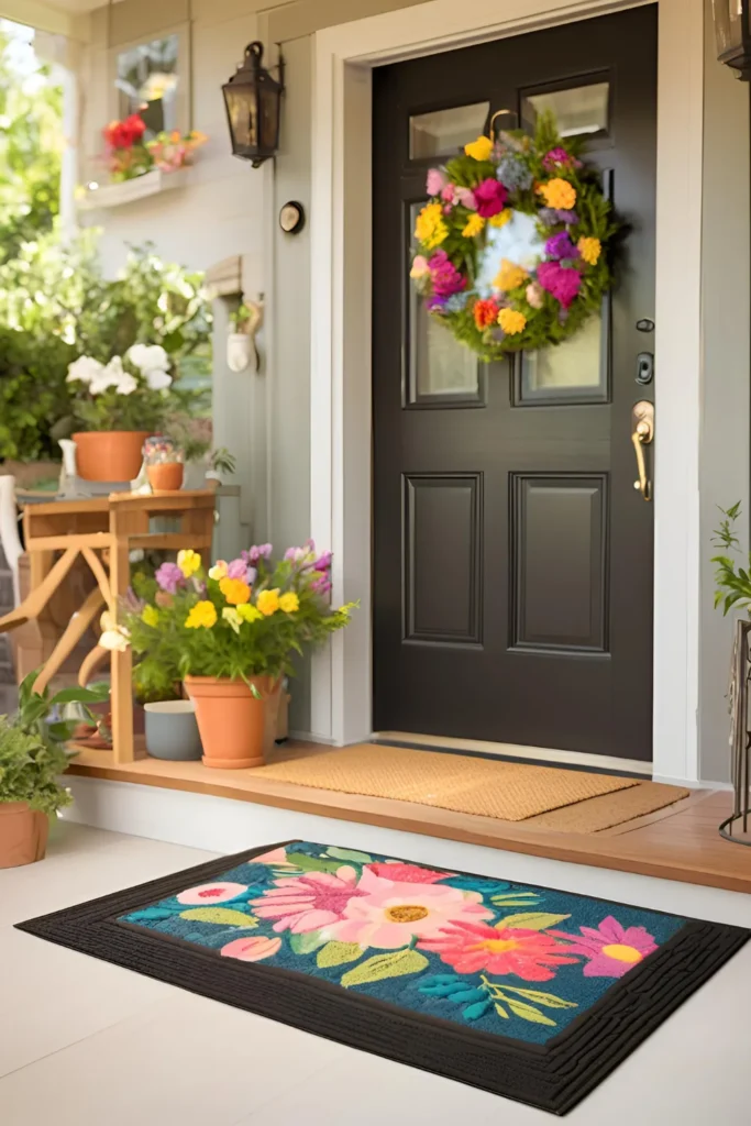 Spring Themed Doormat 1