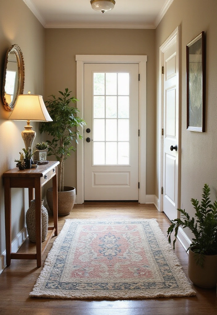 Create a Warm Welcome with Rugs